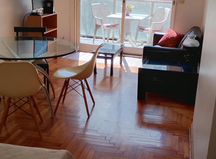 Impecable y amplio dos ambientes  Todo Luz y Sol 1