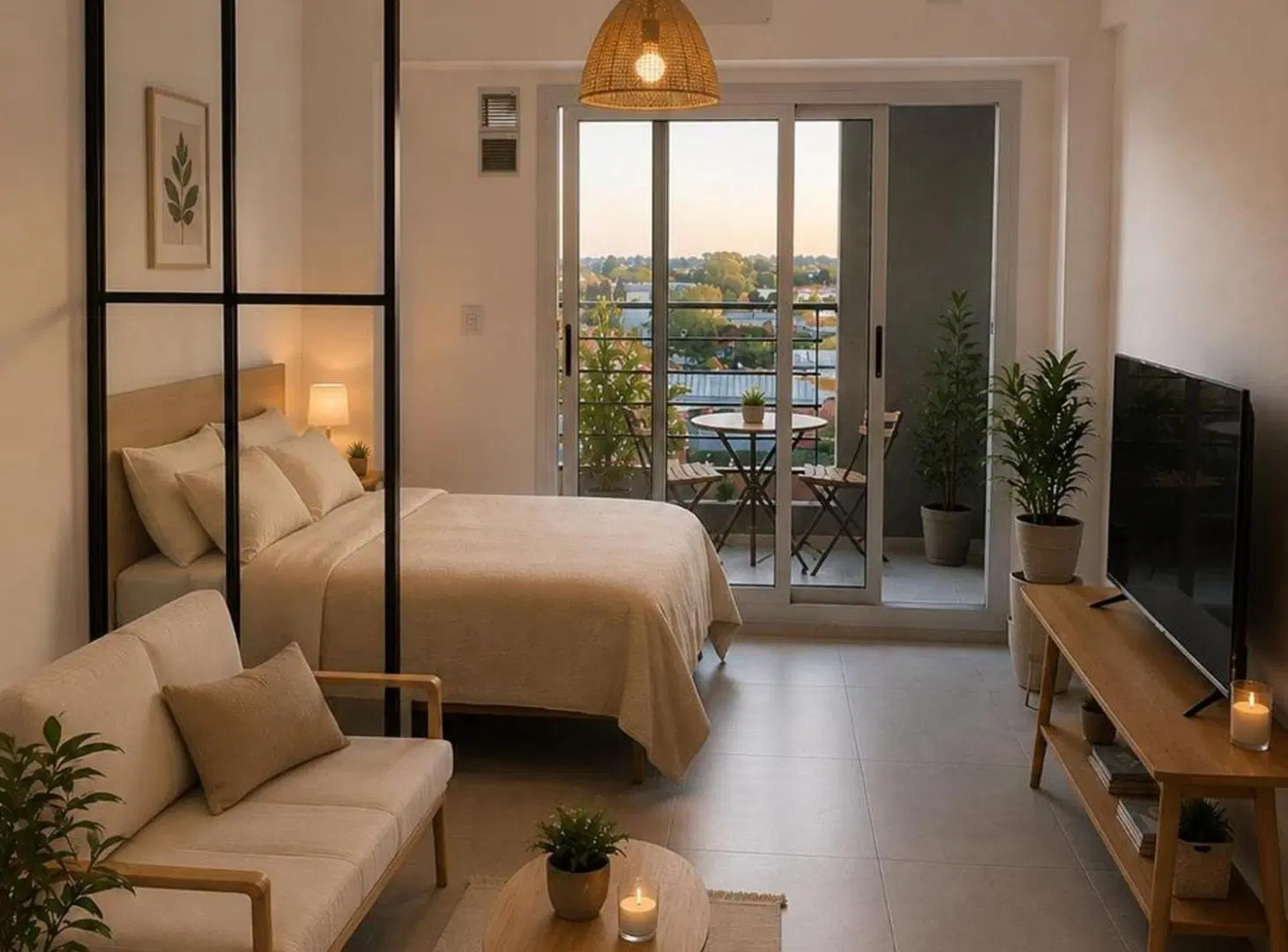 VENTA CASEROS MONOAMBIENTE DIVISIBLE CON BALCON 5
