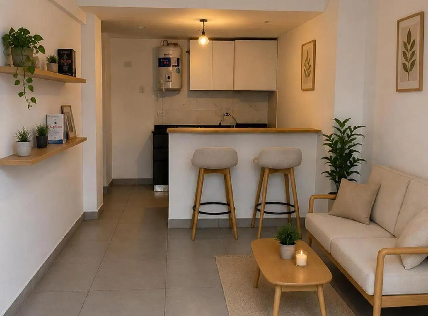 VENTA CASEROS MONOAMBIENTE DIVISIBLE CON BALCON 4