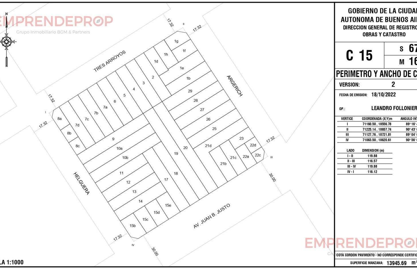 Foto de LOTE VENTA PLANOS APROBADOS, imagen 1