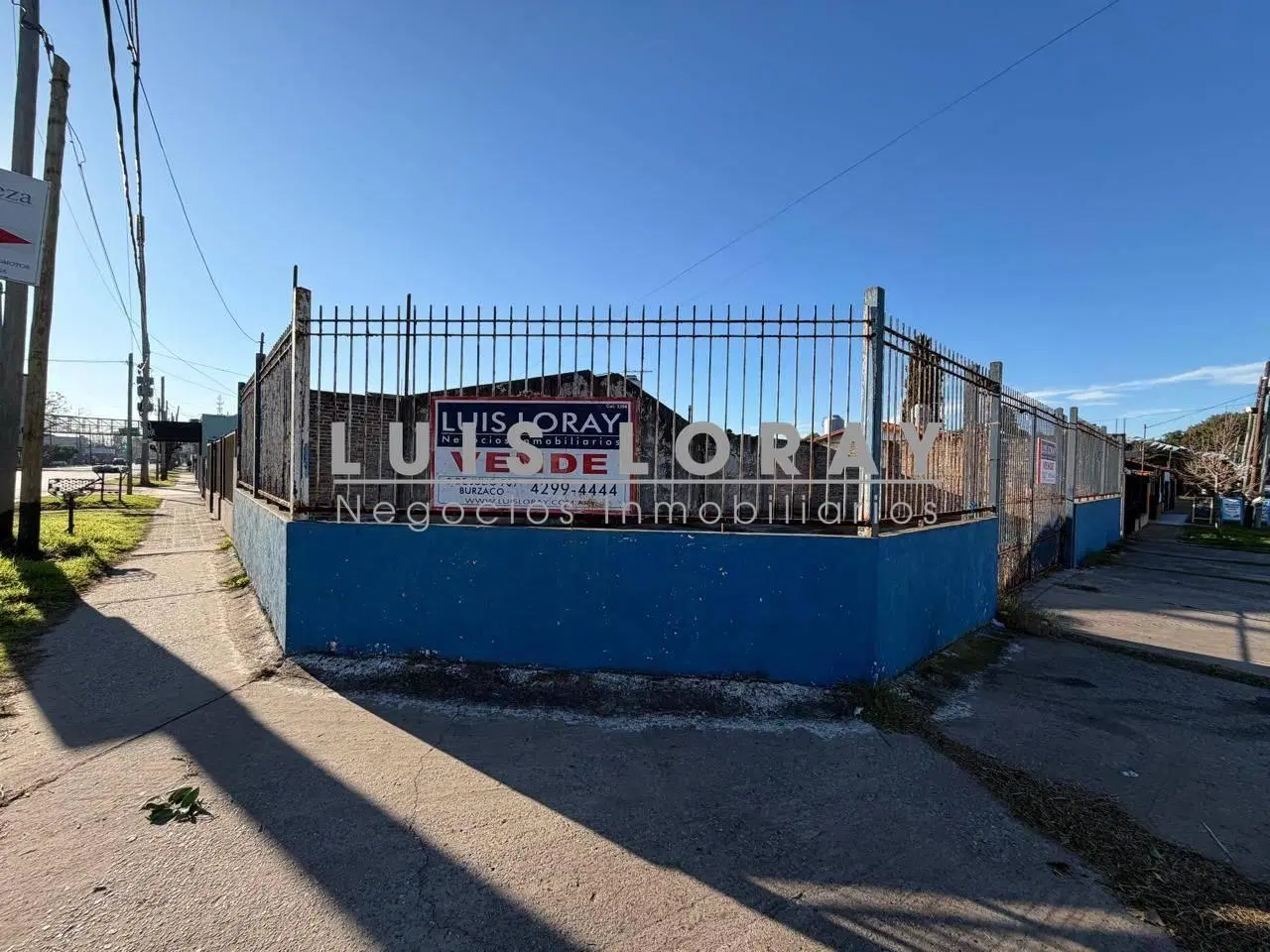 LOTE EN ESQUINA EN VENTA - BURZACO 5