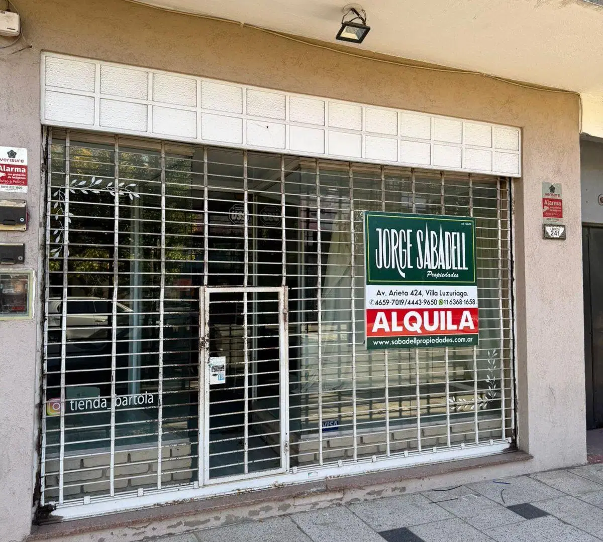 EXCELENTE LOCAL COMERCIAL SOBRE AVENIDA ARIETA, 4,60 M DE FRENTE X 14 M DE FONDO. 4