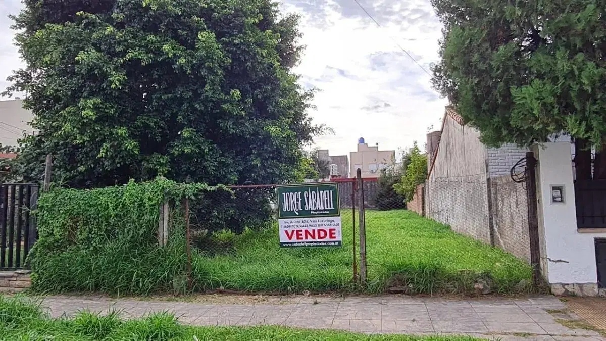 Lote Baldio En Excelente Ubicacion De 8,66 X 47 1