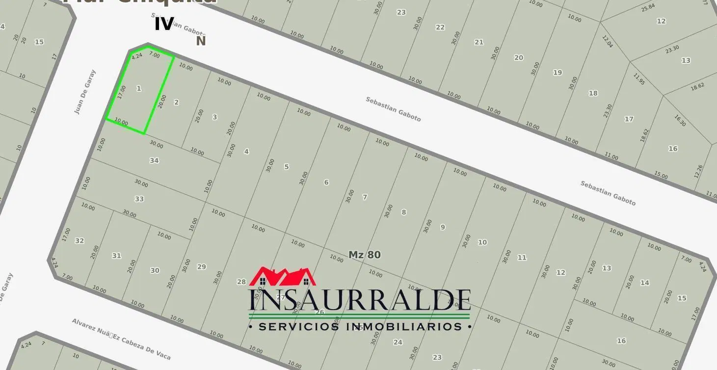 Terreno en venta, Mar Chiquita (LA COSTA) 1