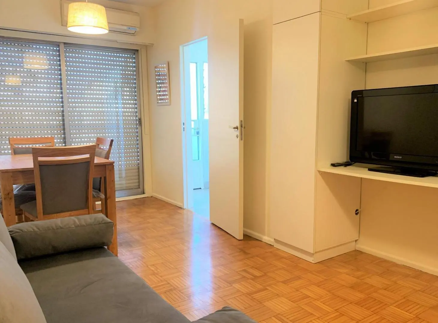 ALQUILER DEPARTAMENTO RECOLETA: 2 AMBIENTES C/MUEBLES PISO ALTO- UNIVERSIDAD BARCELÓ - 5