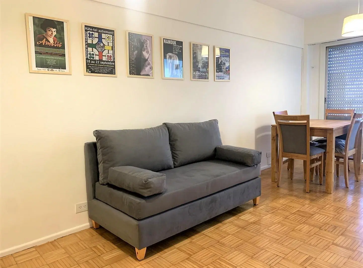 ALQUILER DEPARTAMENTO RECOLETA: 2 AMBIENTES C/MUEBLES PISO ALTO- UNIVERSIDAD BARCELÓ - PAQUETE 2