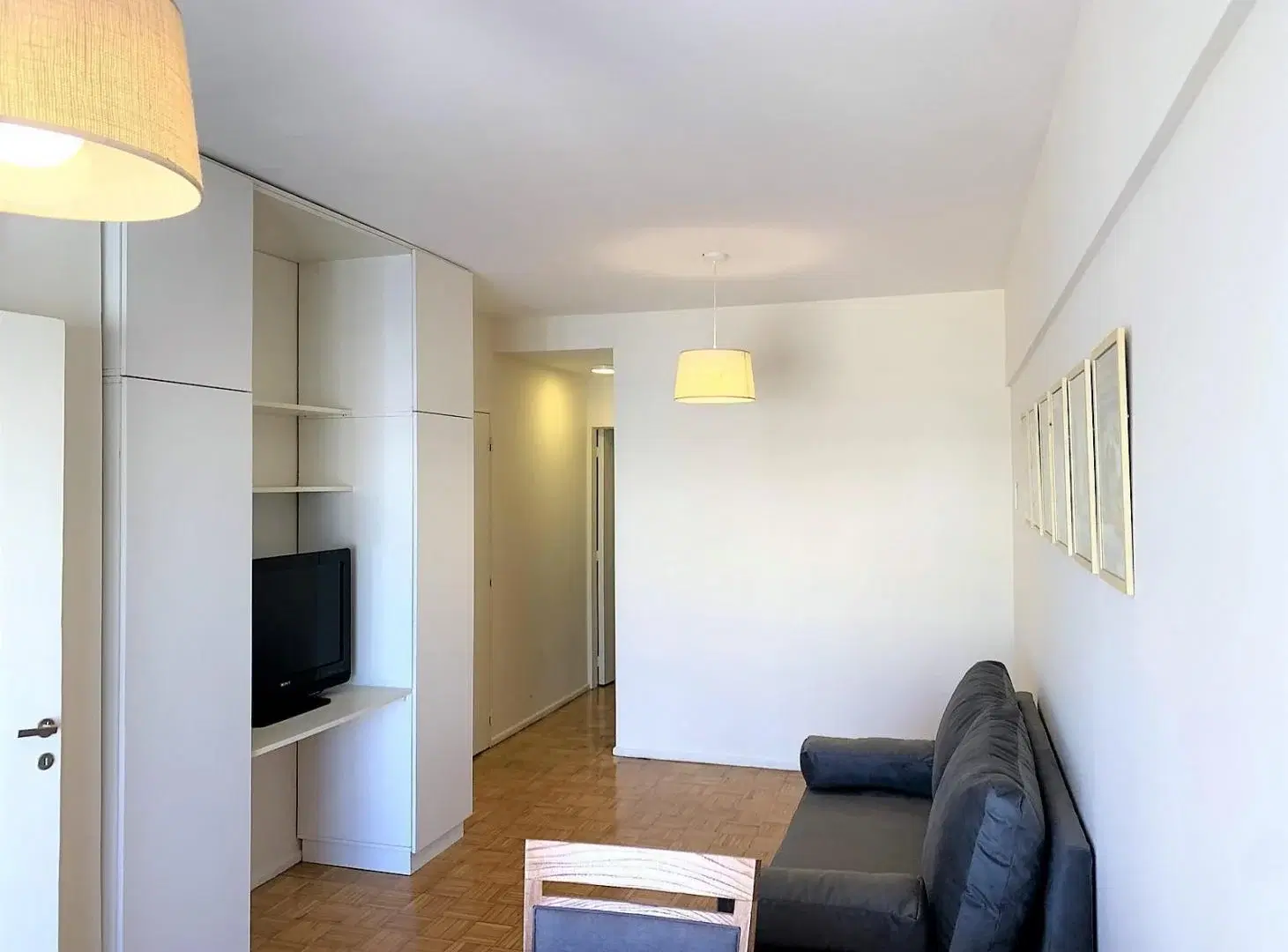 ALQUILER DEPARTAMENTO RECOLETA: 2 AMBIENTES C/MUEBLES PISO ALTO- UNIVERSIDAD BARCELÓ - PAQUETE 4