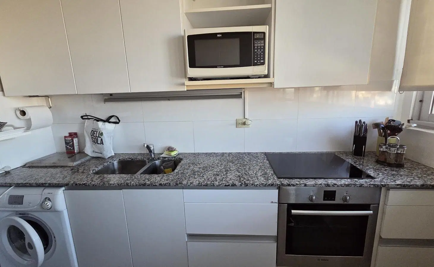 ALQUILER DEPARTAMENTO PALERMO: PISO ALTO 2 DORM C/MUEBLES Y COCHERA - SEG 24Hs -PAQUETE 4