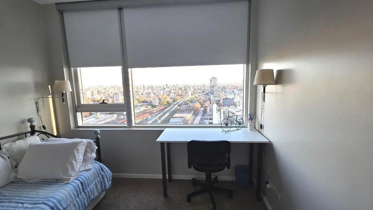 ALQUILER DEPARTAMENTO PALERMO: PISO ALTO 2 DORM C/MUEBLES Y COCHERA - SEG 24Hs -PAQUETE 2