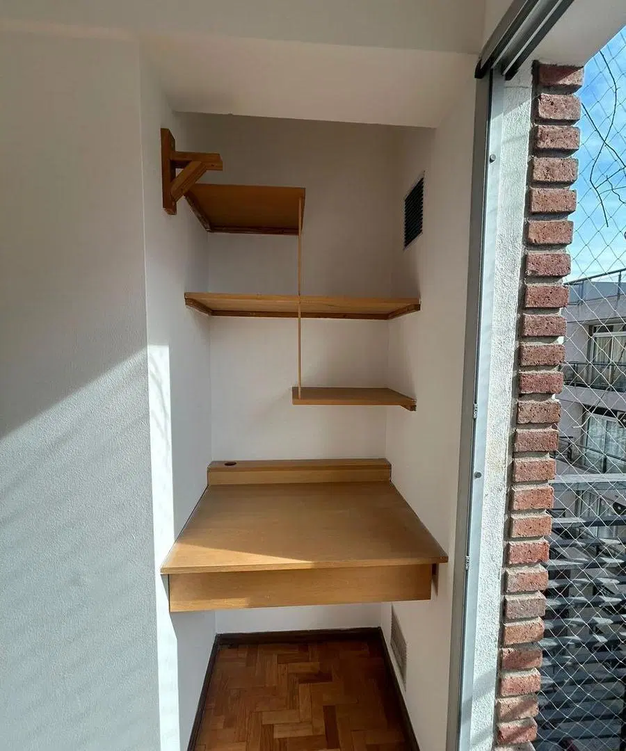 Departamento 1 dormitorio con doble balcón en Alquiler Nueva Córdoba 3