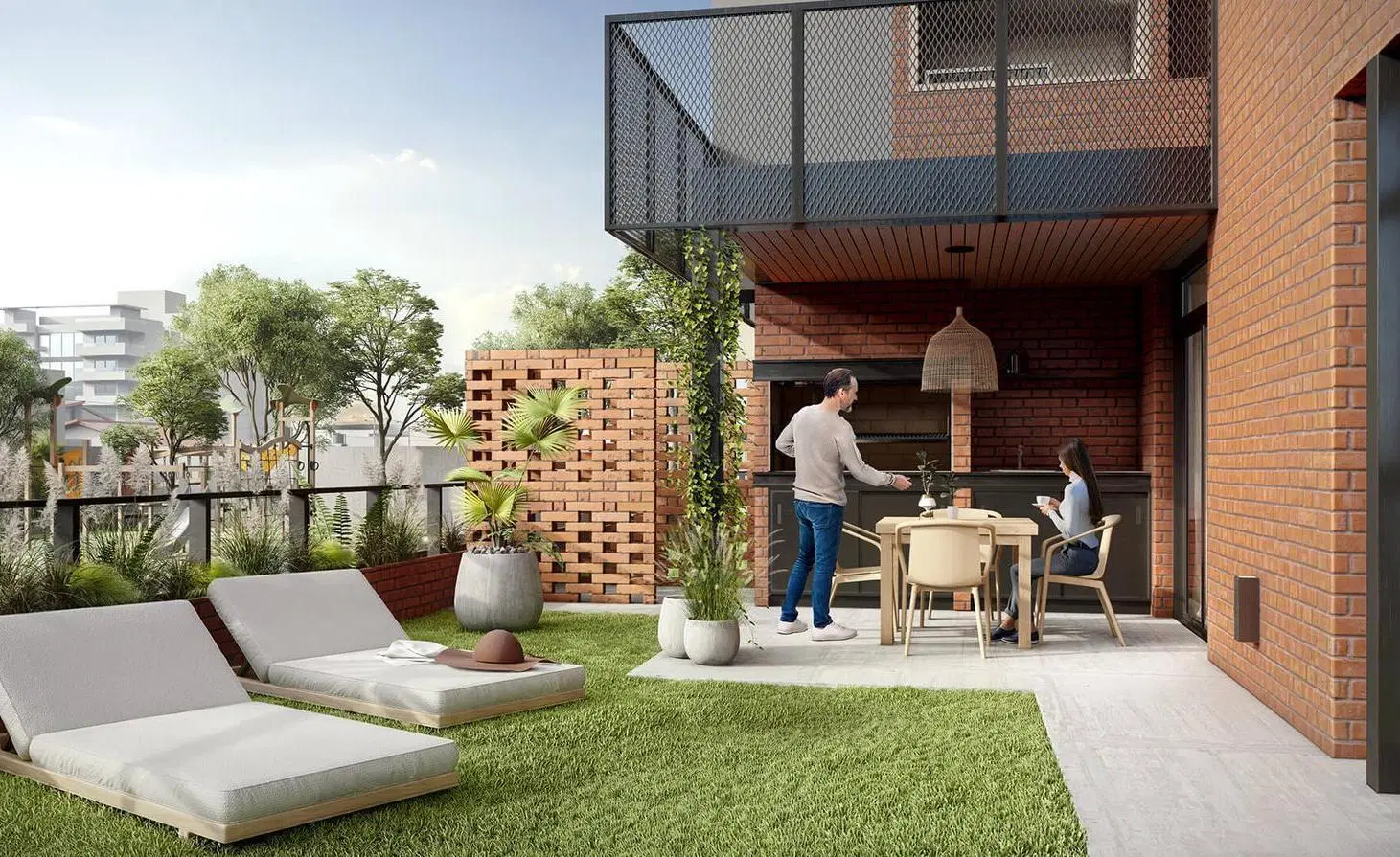 Departamento de categoría en Venta - 2 dorm + cochera + balcón o patio con asador 3