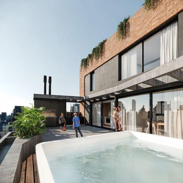 Foto de Dúplex tres dormitorios ,con terraza ,parrilla y pileta exclusiva., imagen 4