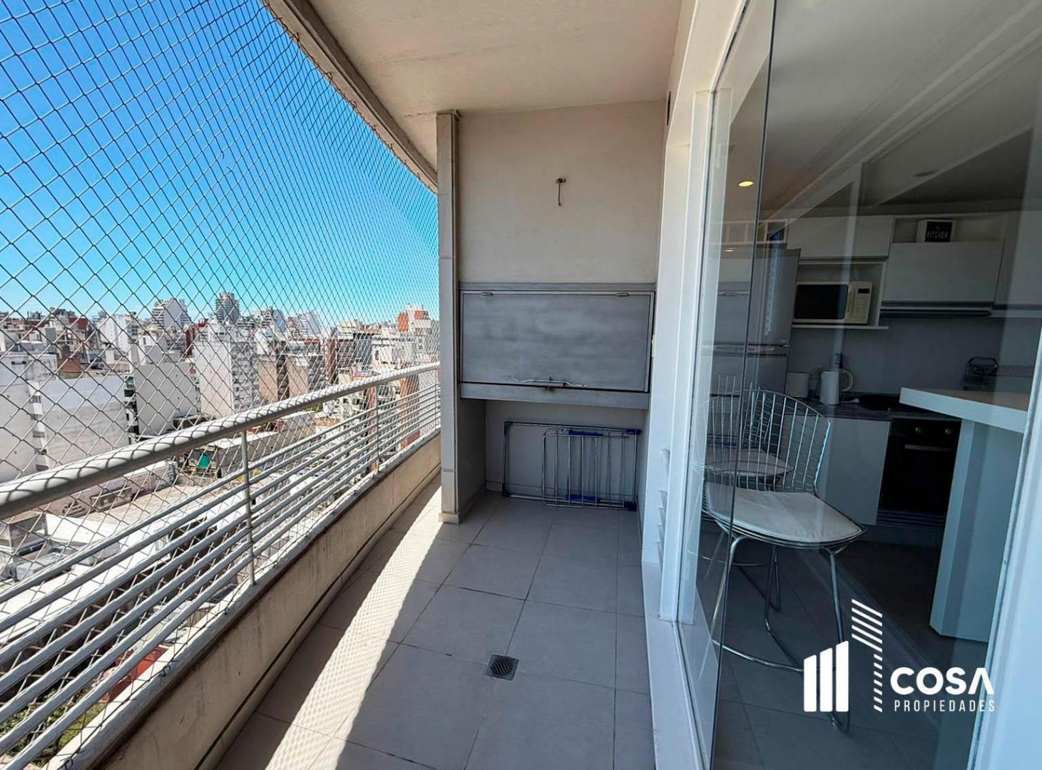 Venta Departamento 3 dormitorios con parrilla en balcón Centro Rosario