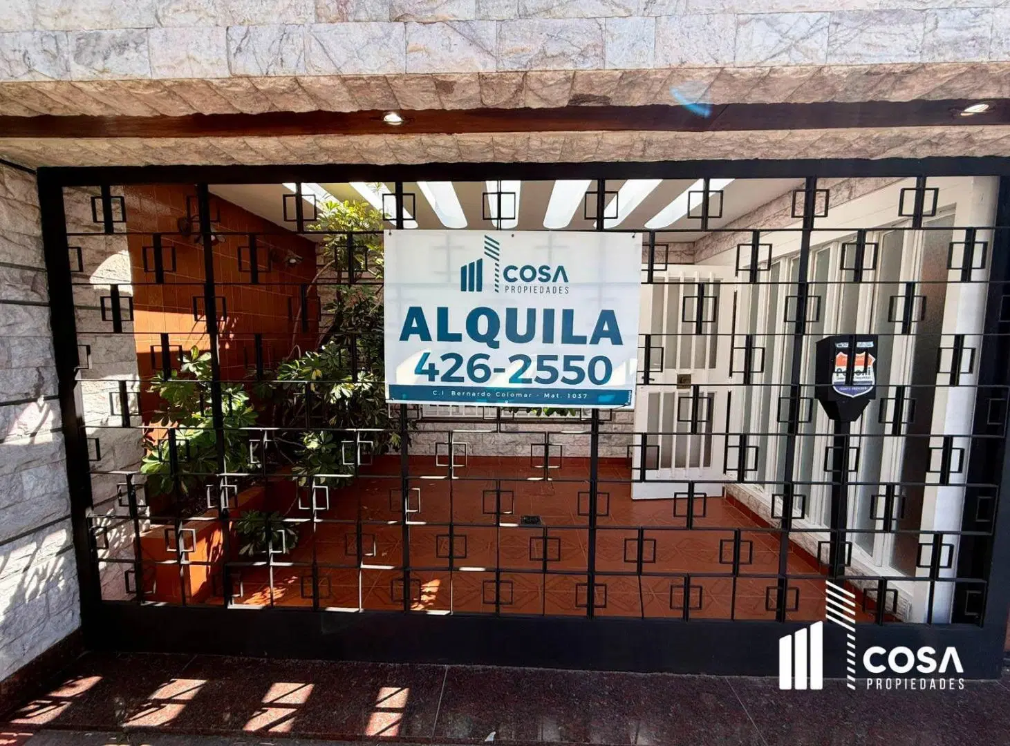 Alquiler Casa 2 dormitorios con jardín Matheu Rosario 5