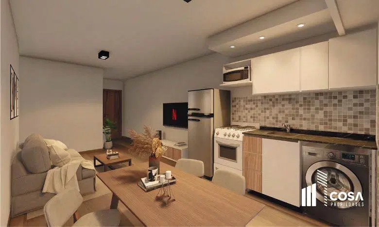 Venta Departamento 1 dormitorio a estrenar Centro Rosario 4