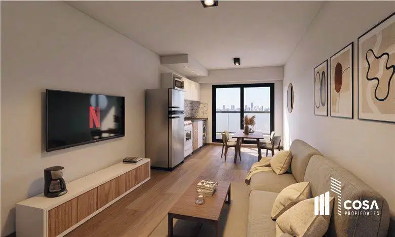 Venta Departamento 1 ambiente a estrenar Centro Rosario 4