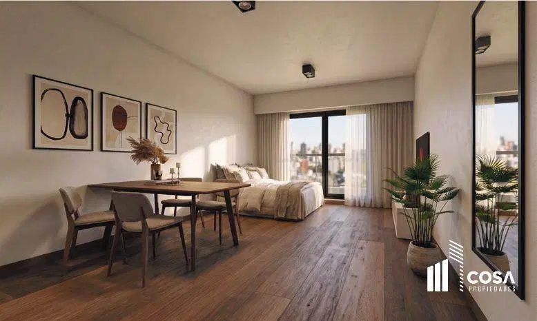 Venta Departamento 1 ambiente a estrenar Centro Rosario 1