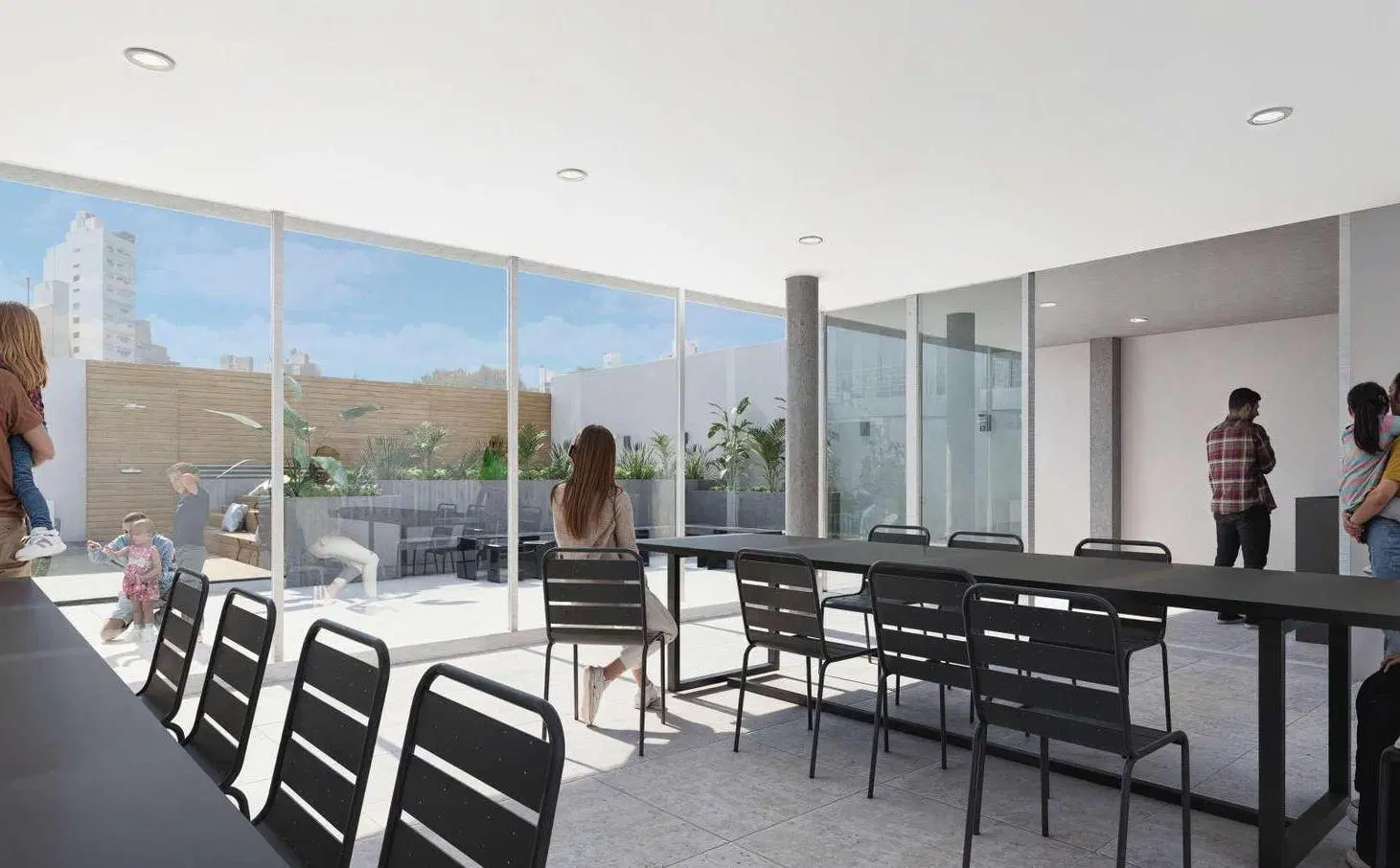 Venta Departamento 2 dormitorios con amenities Echesortu Rosario 1