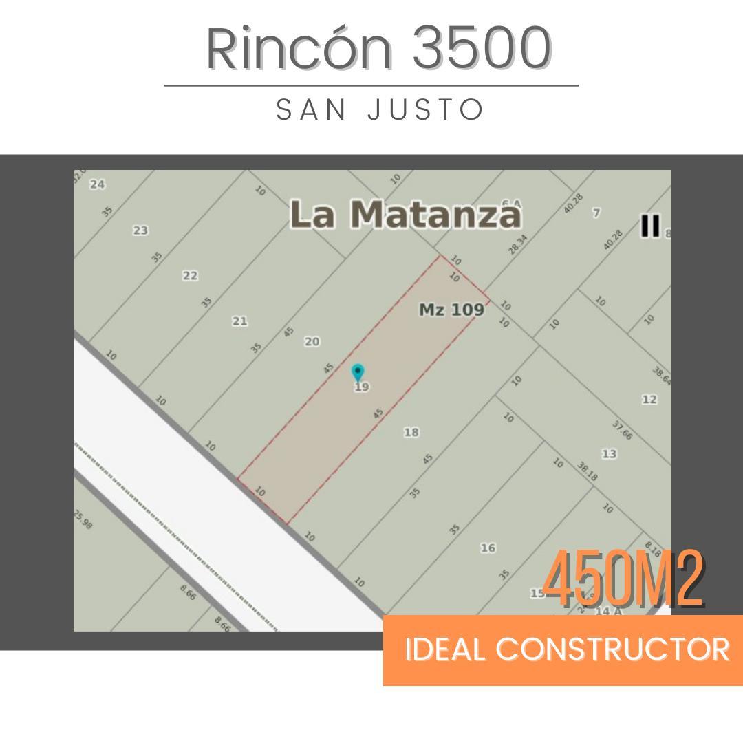 Lote de 450m2 zona mixto industrial con construccion