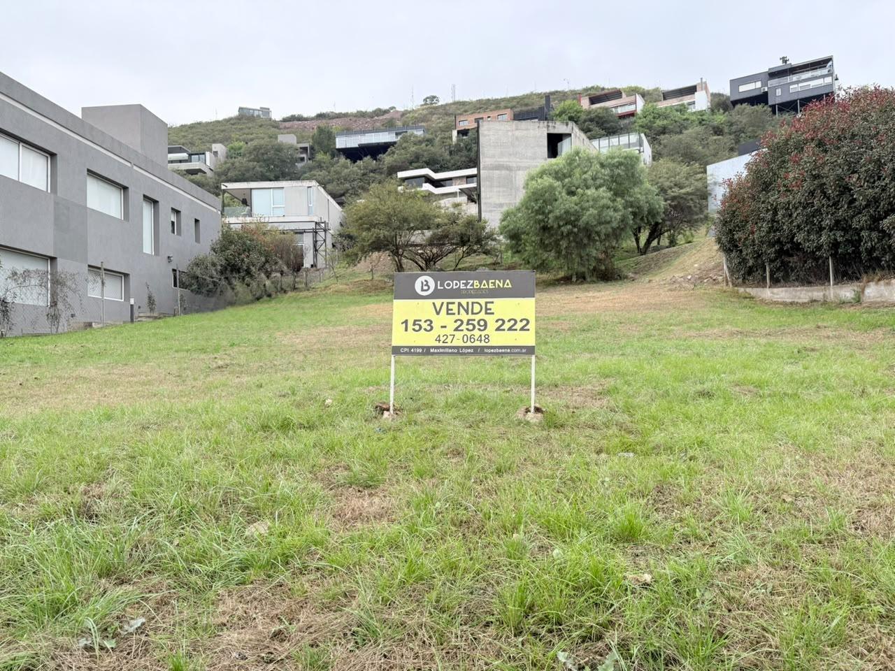 VENTA - TERRENO 820 m2 - COUNTRY LA CUESTA