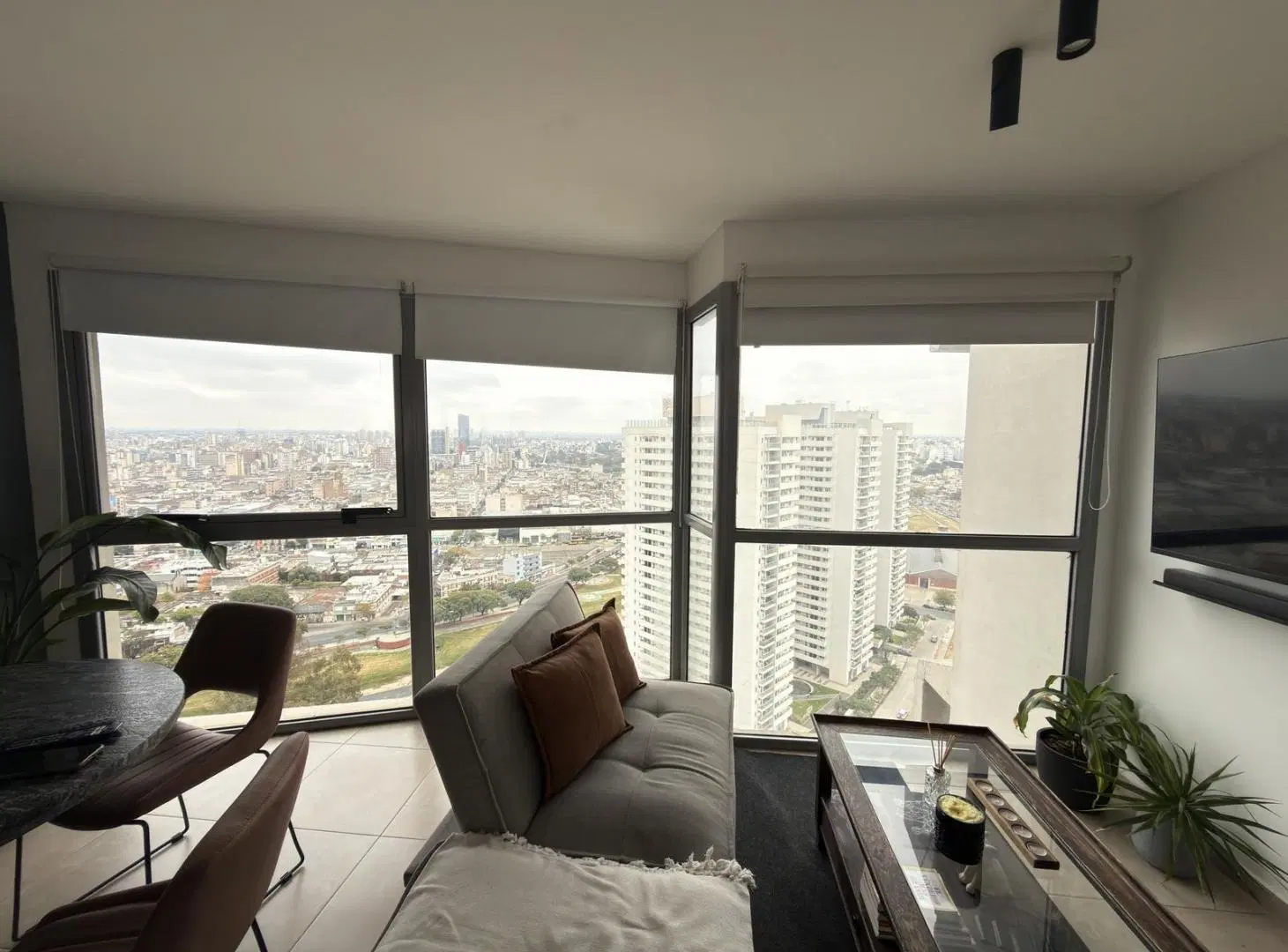 Departamento 1 dormitorio piso 23 increíble vista barrio General Paz 5