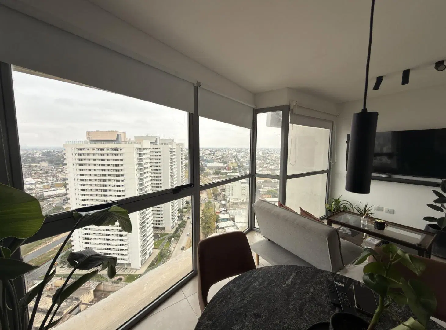 Departamento 1 dormitorio piso 23 increíble vista barrio General Paz 2