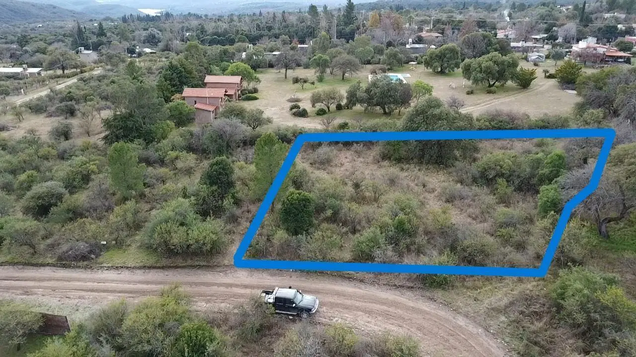 En Venta Terreno, Ubicación, Vistas, Escritura en Los Hornillos, Traslasierra!! 1