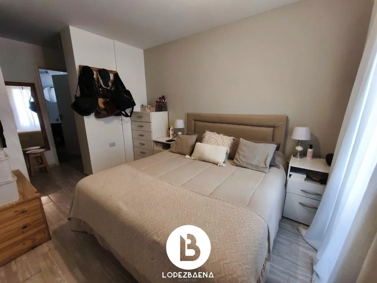 Departamento Piso completo con Vestidor 1 Dormitorio - Asador y Balcón Propio. 5