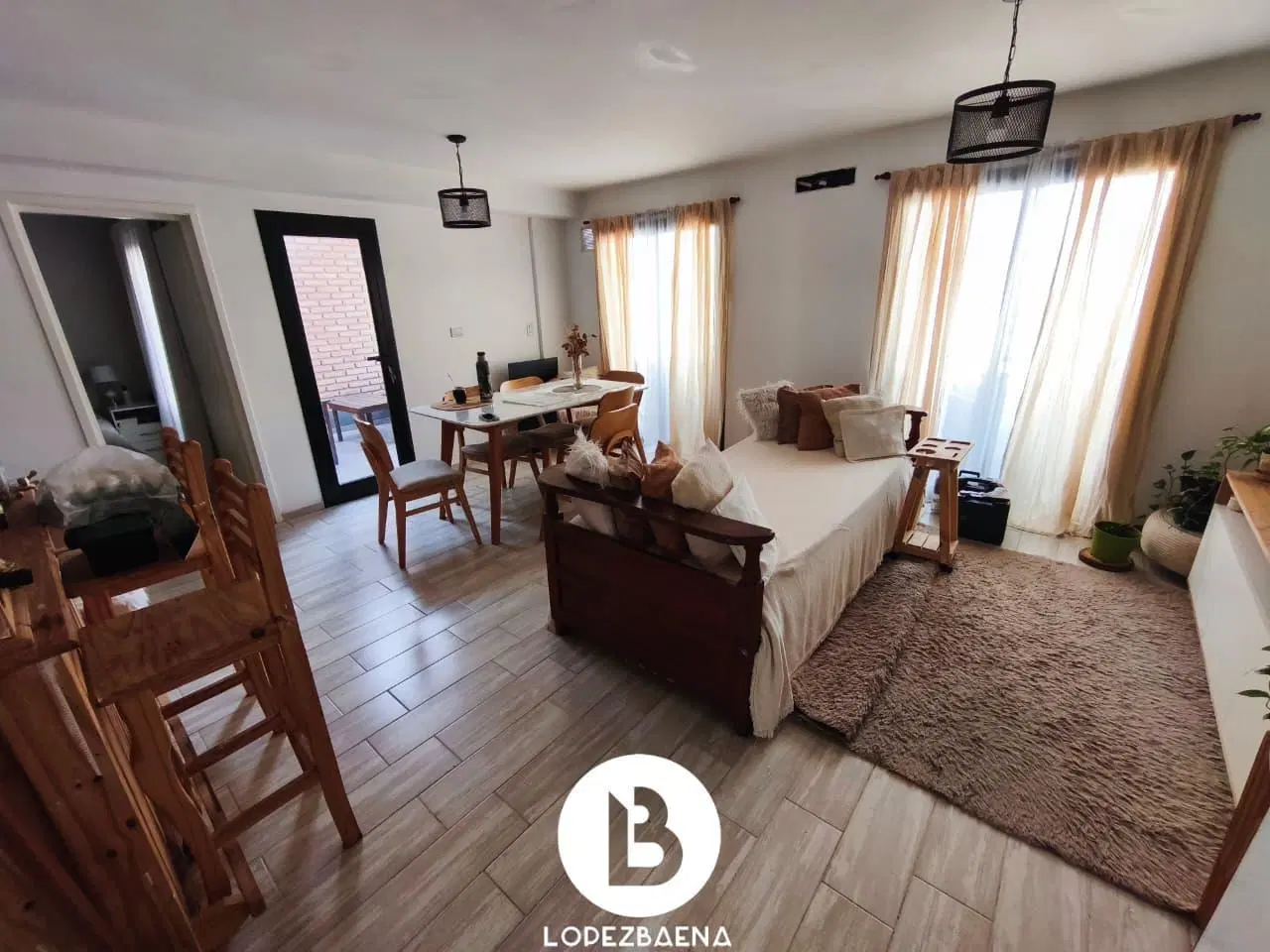 Departamento Piso completo con Vestidor 1 Dormitorio - Asador y Balcón Propio. 1
