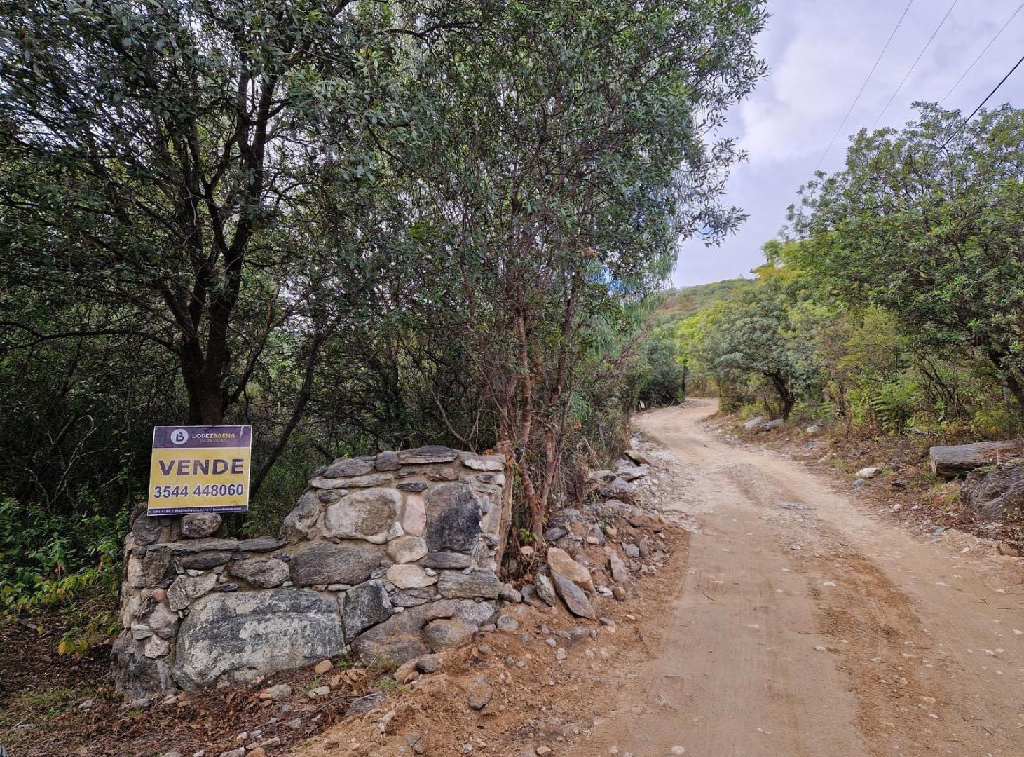 Terreno de 3.820 m2 . Arroyo, Senderos. Zona Alta de San Javier Traslasierra