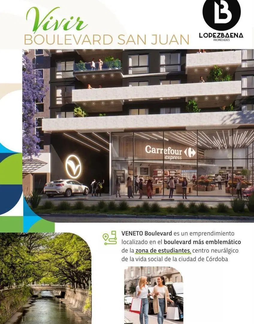 DEPARTAMENTO EN POZO VENETO BOULEVARD 2