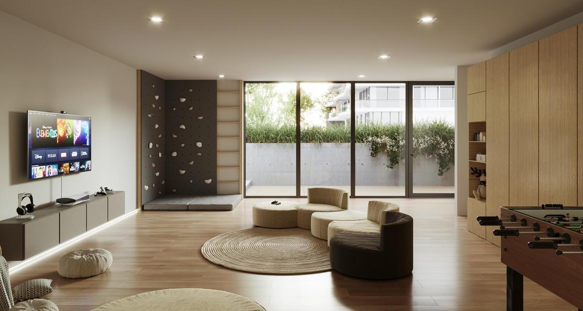 Venta Departamento Tres Dorm. con Amenities Premium Fisherton 5