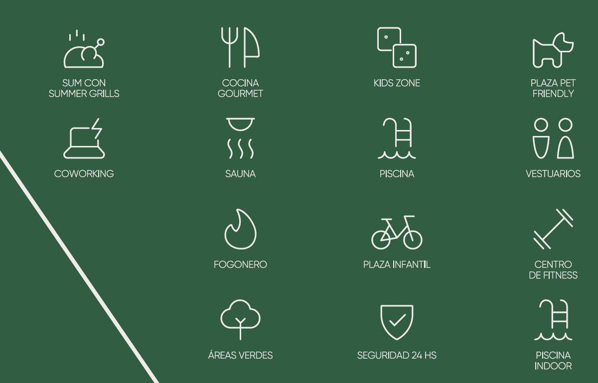 Venta Departamento Dos Dorm. con Amenities Premium Fisherton 3