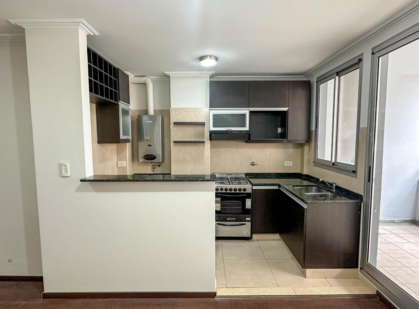 Venta departamento un dormitorio con amenities zona rio