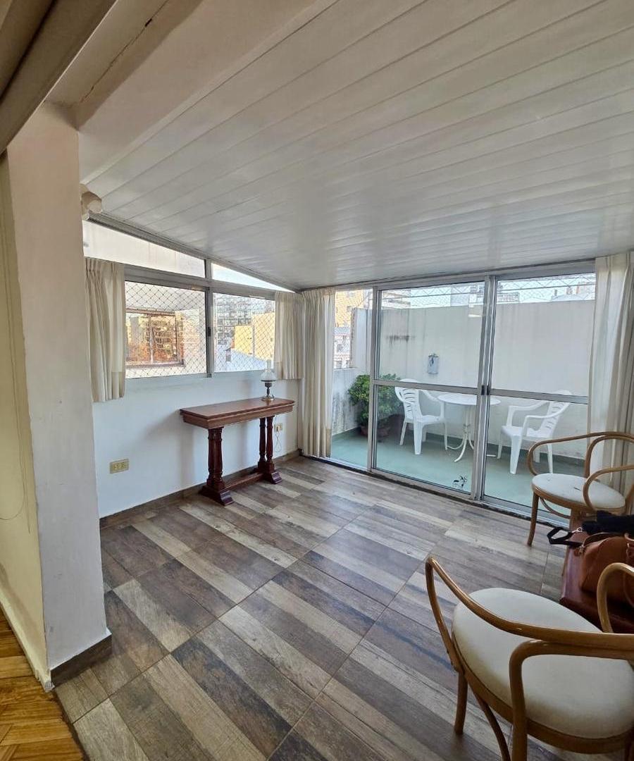 Foto de Monoambiente muy luminoso con terraza y vista abierta en Palermo, imagen 1