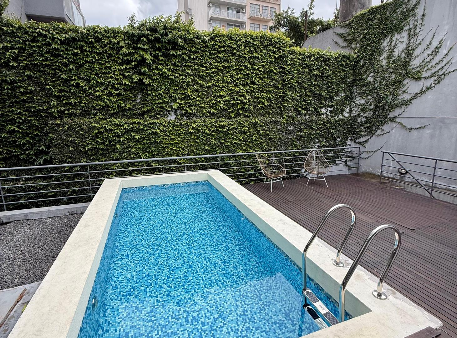 Foto de Dpto 2 Ambientes c/ Balcón y Piscina en Alquiler - Villa General Mitre, imagen 2