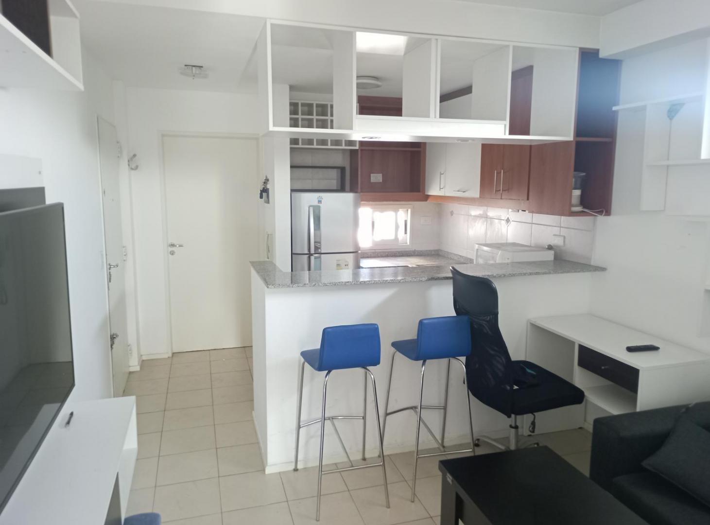 Departamento Monoambiente divisible c/ Baulera, Balcón y Parrilla, Parque chacabuco