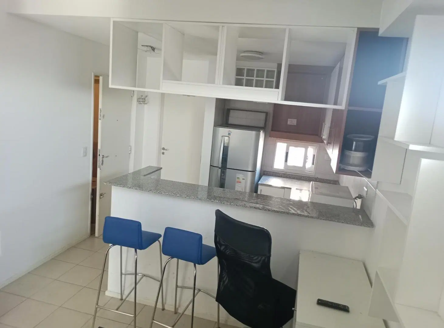 Departamento Monoambiente divisible c/ Baulera, Balcón y Parrilla, Parque chacabuco 3