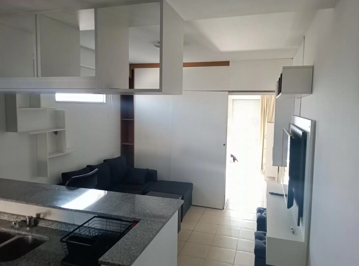 Departamento Monoambiente divisible c/ Baulera, Balcón y Parrilla, Parque chacabuco 2