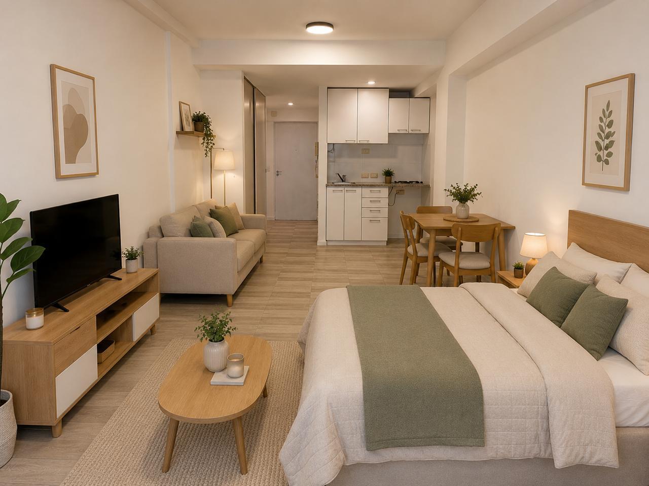 Venta departamento monoambiente con balcón Boedo