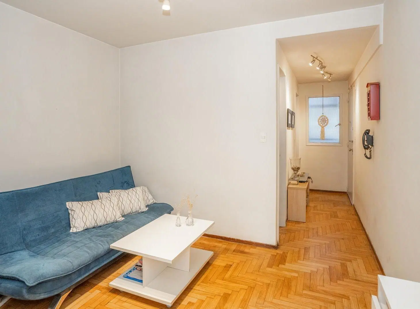 Venta depto 1 amb dividido y balcón Recoleta 3