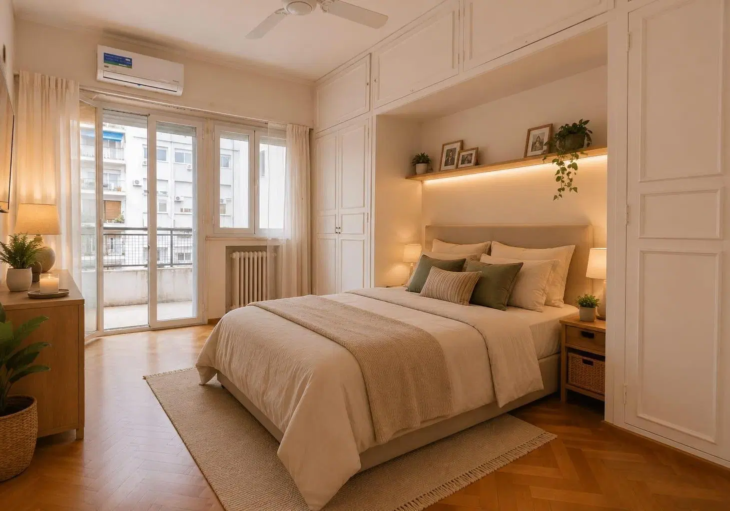 Oportunidad unica! 3 amb con balcon piso alto luminoso plaza Vicente Lopez 4