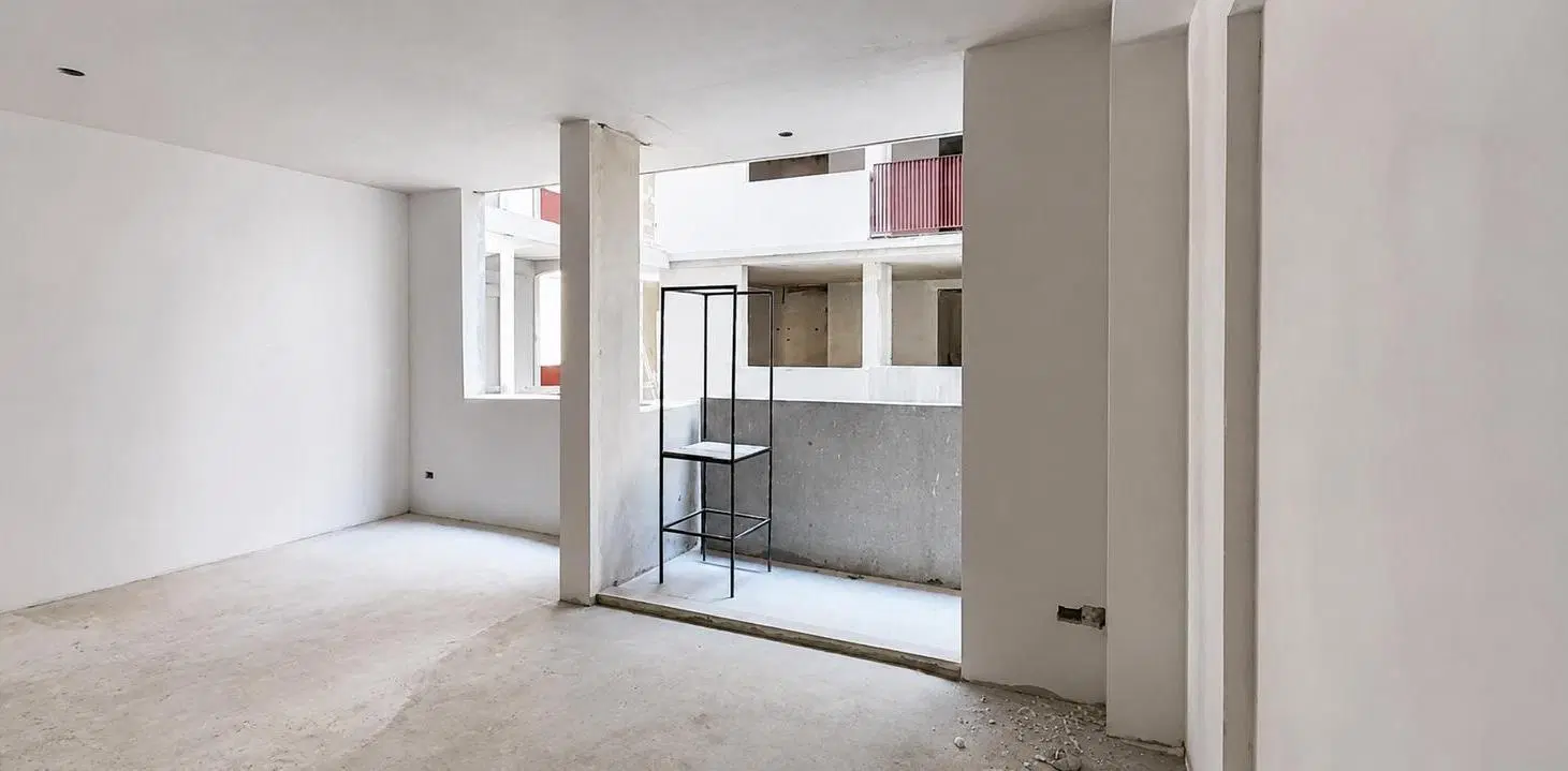 Monoambiente en construcción con balcón 5