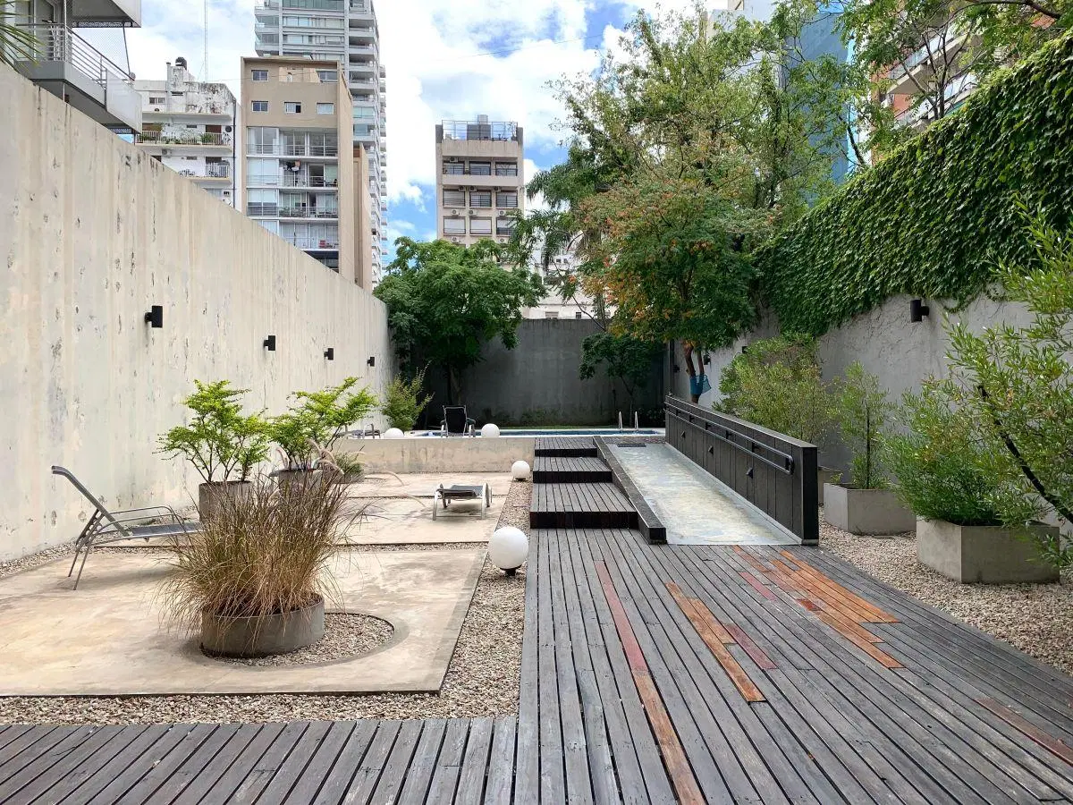 2 ambientes con cochera / Pileta / Parrilla / Laundry / APTO 3