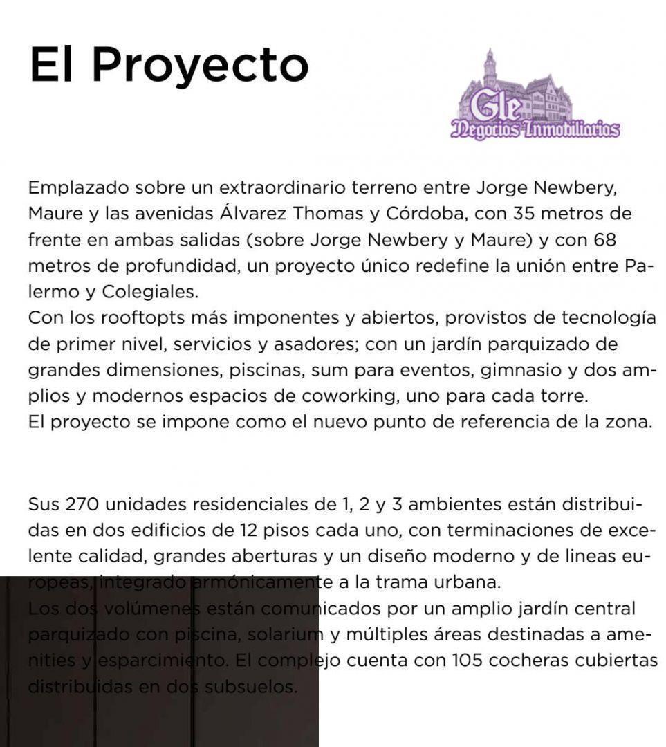 Departamento 3 Ambientes. | Maure Al 3500 5