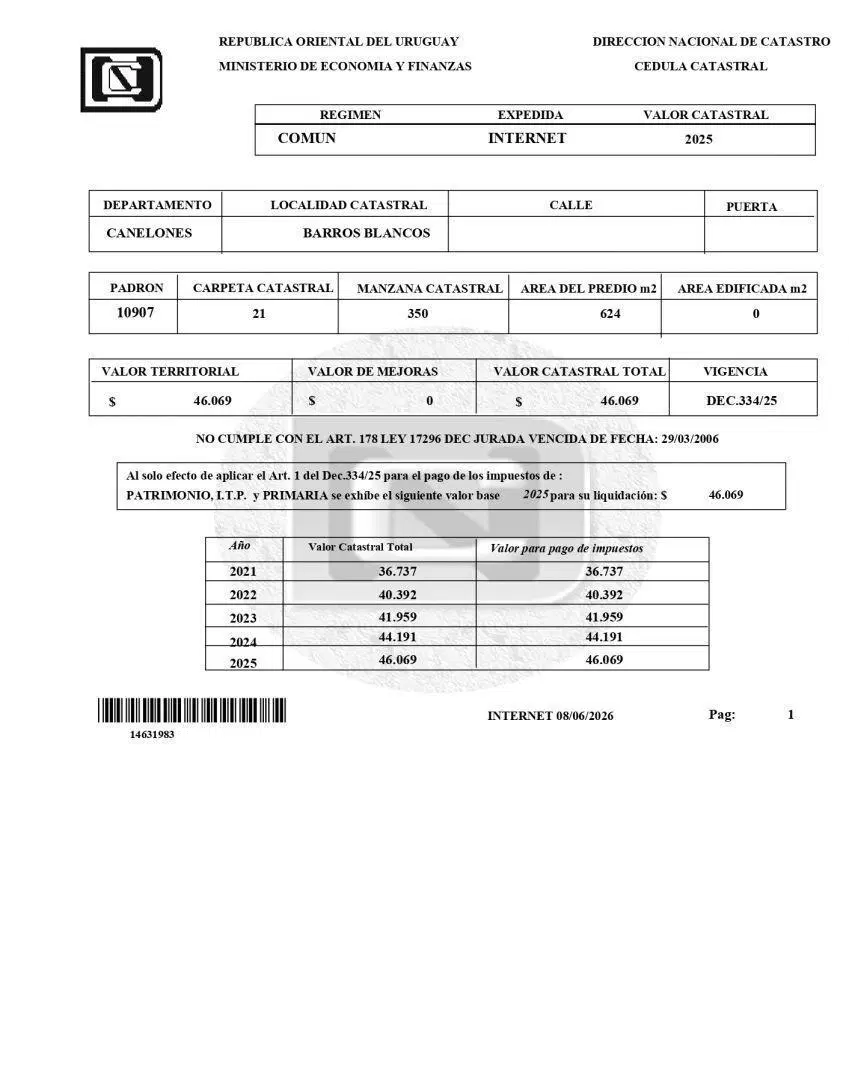 Plano 1