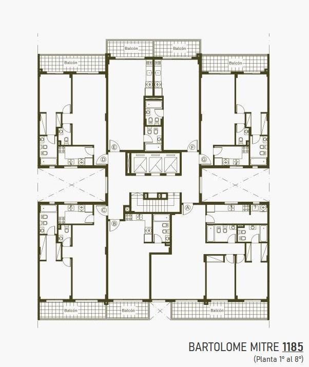 AMPLIO MONOAMBIENTE CON BALCON A ESTRENAR - VENTA EN POZO // B. MITRE 1185