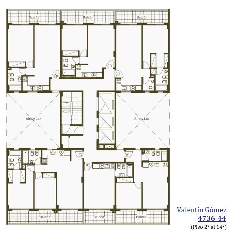DEPARTAMENTO MONOAMBIENTE CON BALCON - VENTA EN POZO // VALENTIN GOMEZ 4736-44
