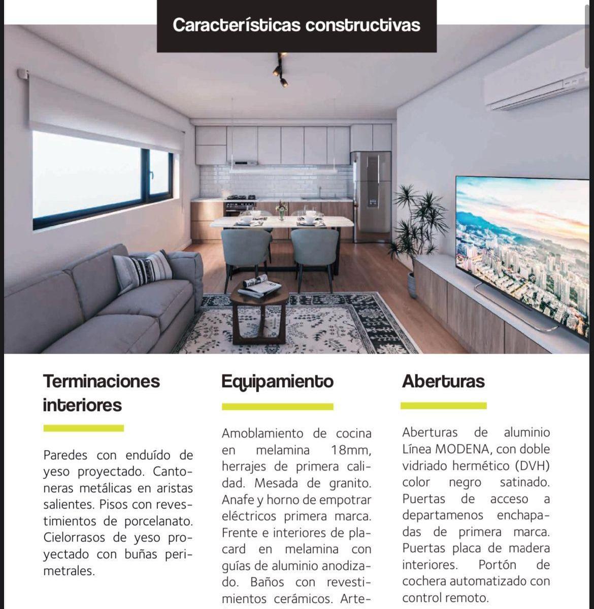2 AMBIENTES CON BALCON Y COCHERA // 24 DE OCTUBRE 550