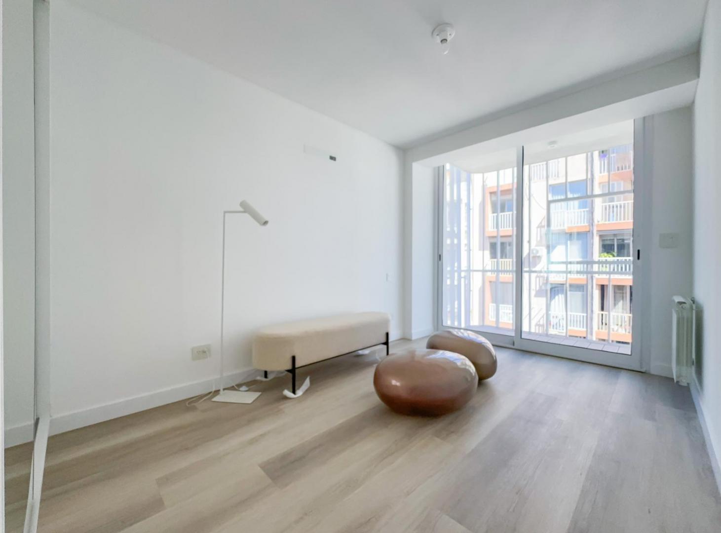 Departamento 2 dormitorios, balcón, suite, estrenar, Parque España